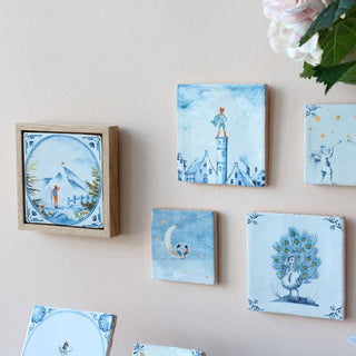 Destination in sight | StoryTiles art on tile - Iris & Stout