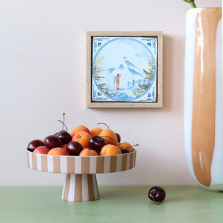 Destination in sight | StoryTiles art on tile - Iris & Stout