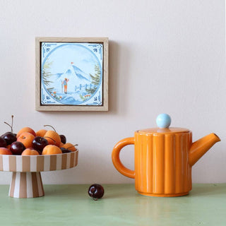 Destination in sight | StoryTiles art on tile - Iris & Stout