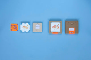 Destination in sight | StoryTiles art on tile - Iris & Stout