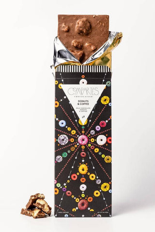 Donuts & Coffee Chocolate Bar - Iris & Stout