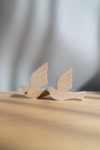 Doves of Peace - Iris & Stout