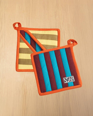 Dragonfly Stripe Pot Holder - Iris & Stout