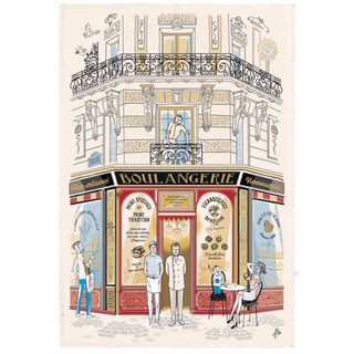 Parisian Shops Tea Towels