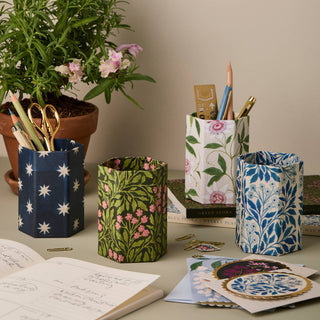 Green Flora Pen Pot