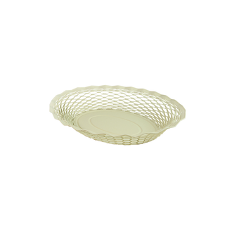 Oval Color Metal Food Basket, Large size