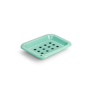 Enamel Soap Dish Eau de Nil - Iris & Stout