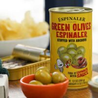Espinaler Olives Stuffed w/Anchovy - Iris & Stout