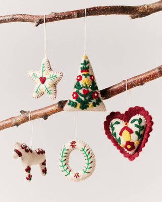 Felted Folk Ornament - Iris & Stout