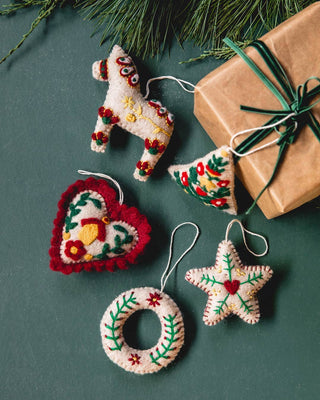 Felted Folk Ornament - Iris & Stout