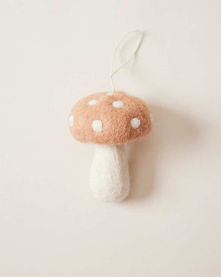 Felted Mushroom Ornament - Iris & Stout
