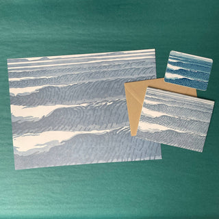 Fine Lines - Blank Greeting Card - Iris & Stout