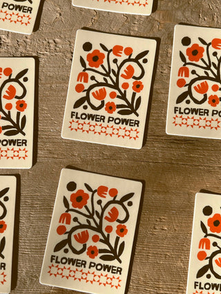 Flower Power Sticker - Iris & Stout