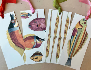 Funky Fish Bookmark Set - Iris & Stout