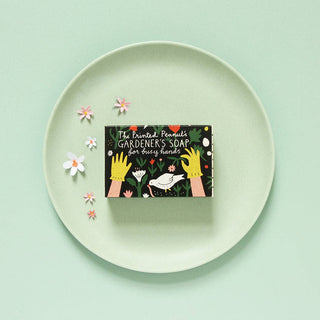 Gardener's Mint & Poppyseed Natural Handmade Soap Bar - Iris & Stout
