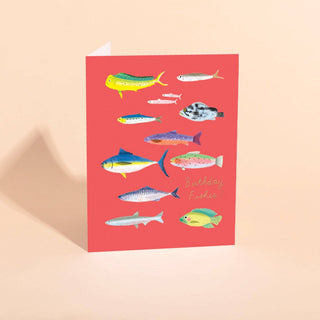 Go Fish Birthday Card - Iris & Stout