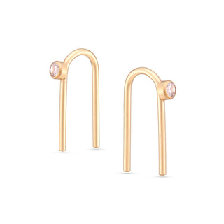 Gold U - Shine Earring - Iris & Stout