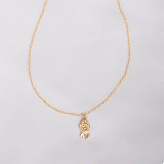 Golden Fish Necklace - Iris & Stout