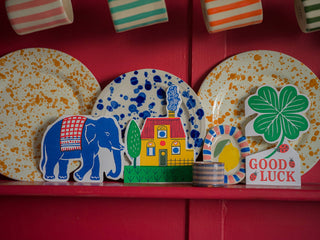 Good Luck Clover Greeting Card - Iris & Stout