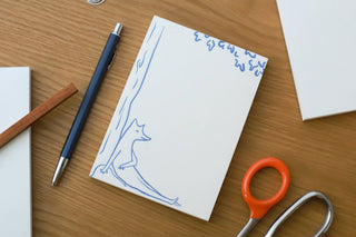 Goods for the Study Small Good Wolf Notepad - Iris & Stout