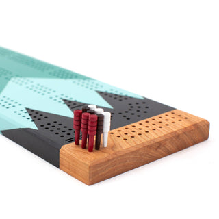 Gooseberry Cribbage Board - Iris & Stout