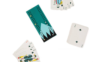 Gooseberry Pocket Cribbage Board - Iris & Stout