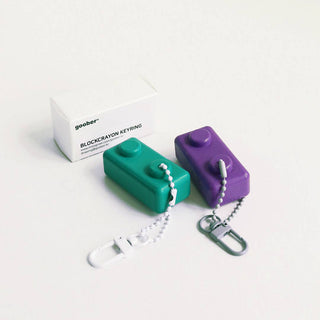 Green Jumbo Crayon Key Ring - Iris & Stout