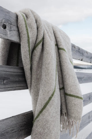 Halla Wool Blanket - Iris & Stout