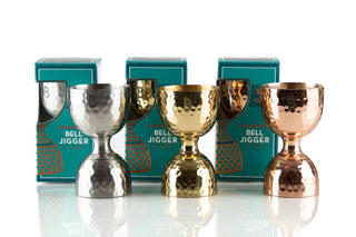 Hammered Bell Jiggers - Iris & Stout