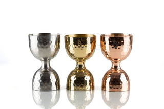 Hammered Bell Jiggers - Iris & Stout