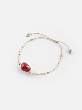 Heart Bracelet - Chérie Cherry - Iris & Stout