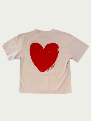Heart Tee - Lavender - Iris & Stout