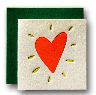 Heart Tiny Card - Iris & Stout