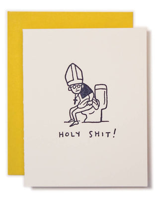 Holy Shit Card - Iris & Stout