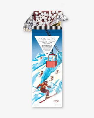 Hot Cocoa and Marshmallow Dar Chocolate Bar - Iris & Stout