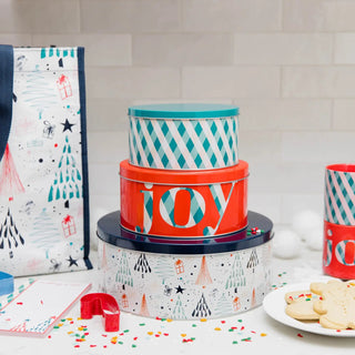 Joy Cookie Tins - Iris & Stout