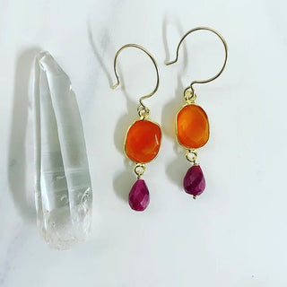 Juicy Drop Earrings - Iris & Stout