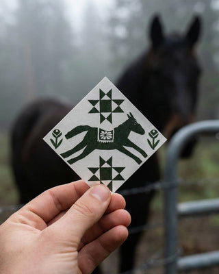 Jumpin' Horse Sticker - Iris & Stout