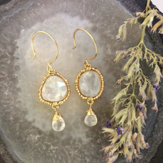 June Earrings - Iris & Stout