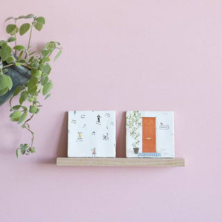 Knock knock who's there | StoryTiles art on tile - Iris & Stout