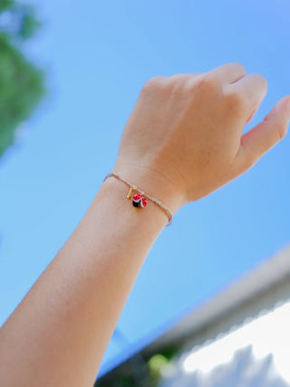 Ladybug Bracelet - Lucky You - Iris & Stout