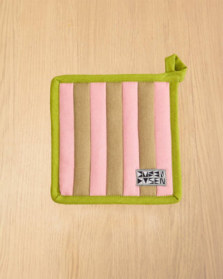 Ladybug Stripe Pot Holder - Iris & Stout