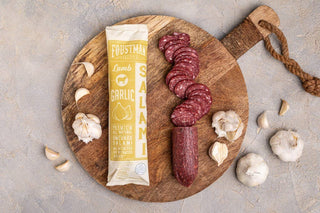 Lamb Garlic All - Natural Uncured Salami - Iris & Stout