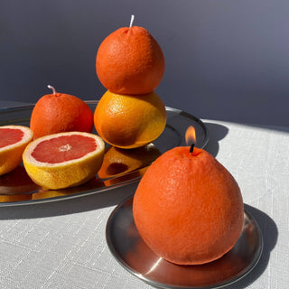 Large Grapefruit Candle - Iris & Stout