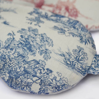 Lavender Eye Mask — Blue Toile de Jouy - Iris & Stout