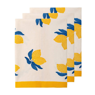 Lemon Tree Tea Towels - Iris & Stout