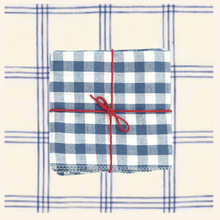 Libeccio Denim Napkins - Iris & Stout