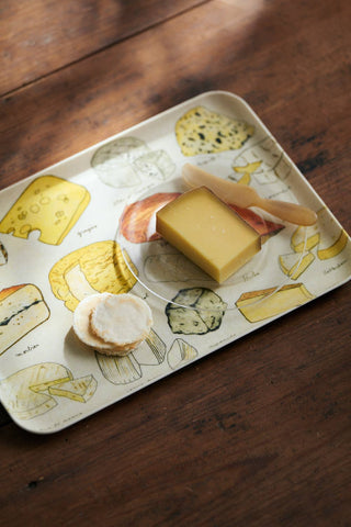 Linen Coated Tray (M) Isabelle Boinot Fromage - Iris & Stout