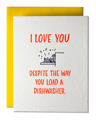 Load A Dishwasher Card - Iris & Stout