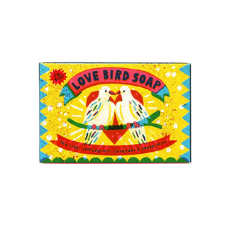 Love Bird Tea Tree, Lemongrass, Lavender & Peppermint Natural Handmade Soap Bar - Iris & Stout